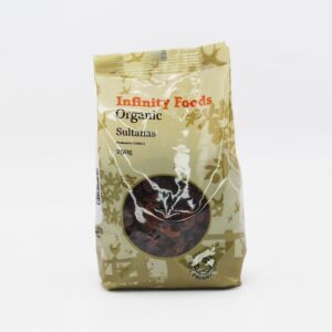 Infinity Organic Sultanas (250g) - Organic to your door