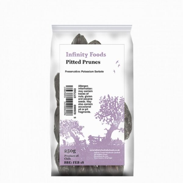 Infinity Prunes - Pitted (250g)