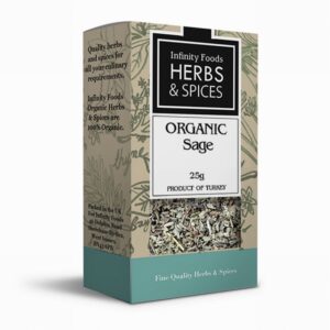 Infinity Organic Herbs – Sage (25g) - Organic to your door