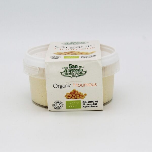 San Amvrosia Organic Houmous (170g) - Organic to your door