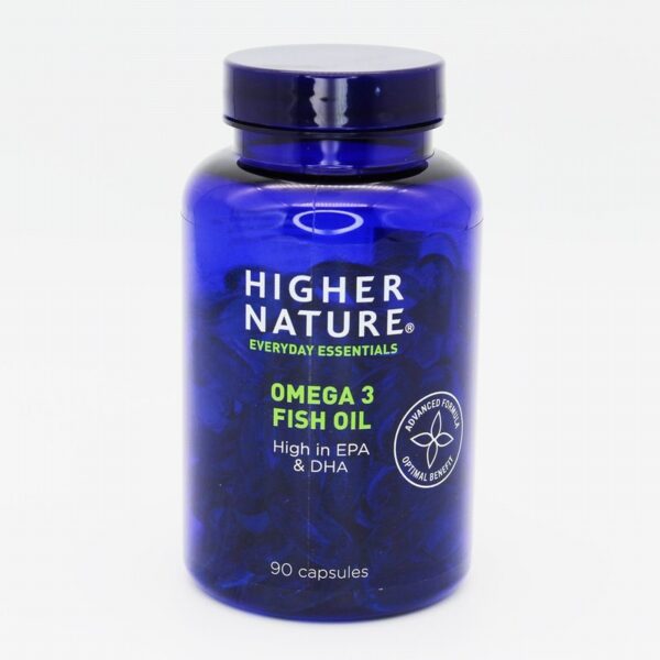 Higher Nature Omega 3 Fish Oil (90s) - Organic to your door