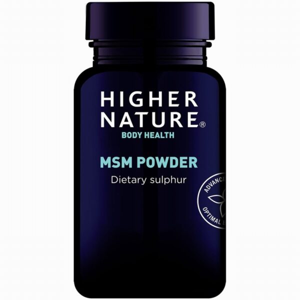 Higher Nature MSM Powder (200g) - Organic to your door