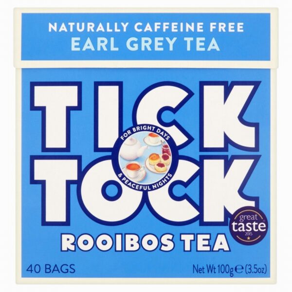 Tick Tock Earl Grey Rooibos (40s) - Organic to your door