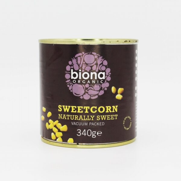 Organic Sweetcorn (340g) - Organic to your door