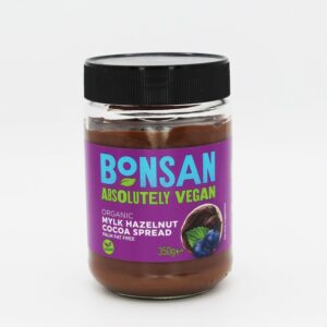 Bonsan Organic Mylk Hazelnut Cocoa Spread (350g) - Organic to your door