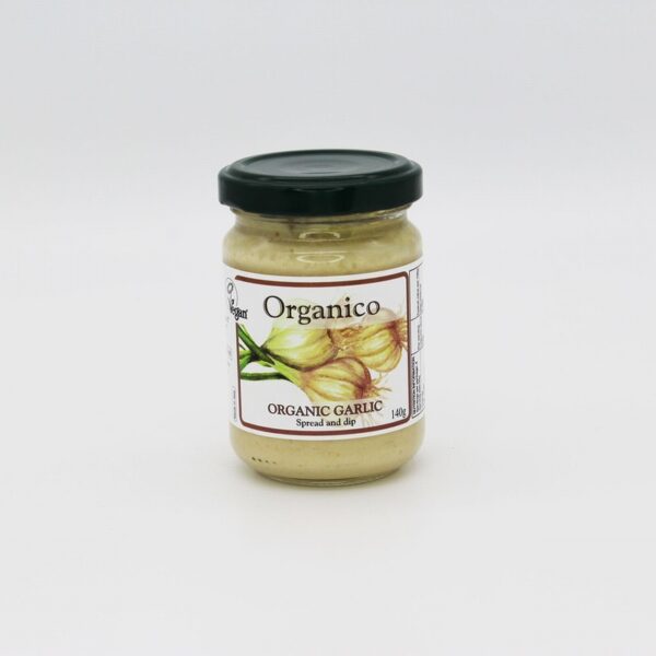 Organico Organic Garlic Spread & Dip (140g) - Organic to your door