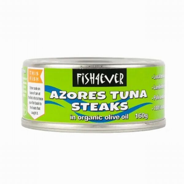 Fish 4 Ever Tuna Steaks in Olive Oil (160g)