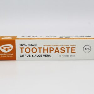 Green People Organic Citrus Toothpaste (50ml) - Organic to your door