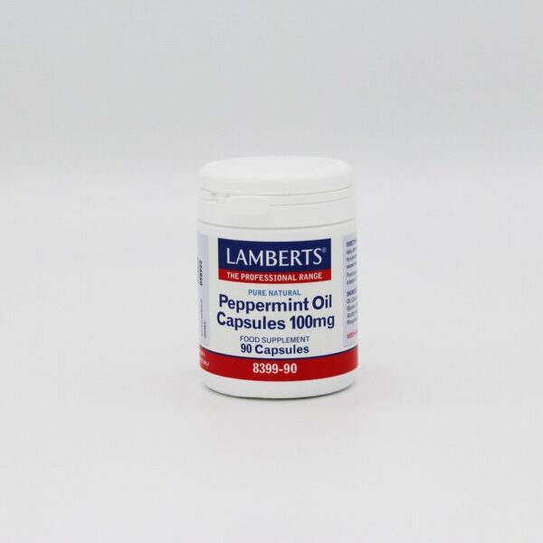 Lambert’s Peppermint Oil 100mg (90s) - Organic to your door