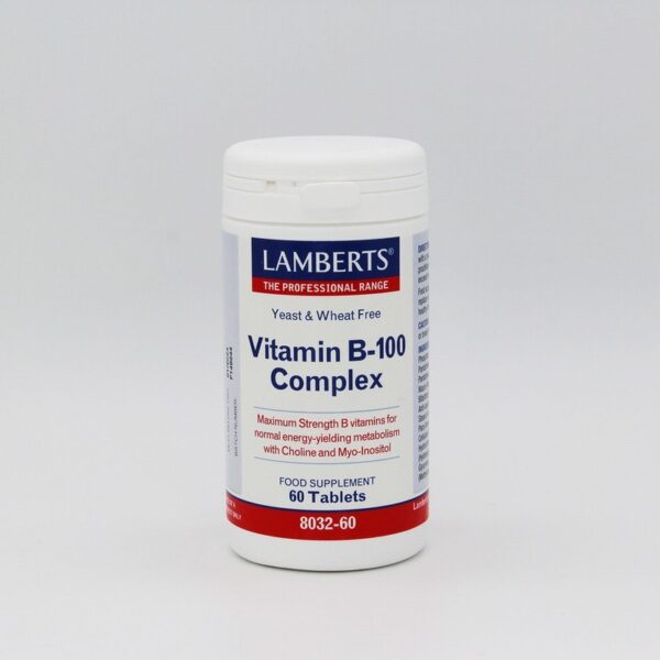 Lambert’s Vitamin B-100 Complex (60s) - Organic to your door