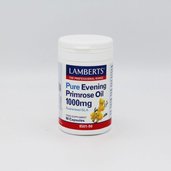 Lambert’s Pure Evening Primrose Oil 1000mg (90s) - Organic to your door