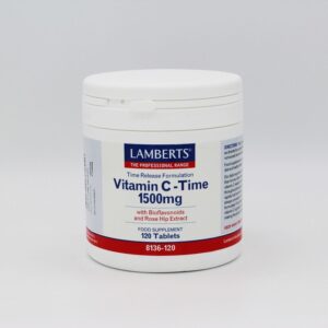 Lambert’s Vitamin C-Time 1500mg (120s) - Organic to your door