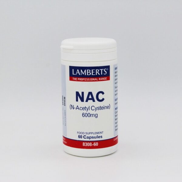 Lambert’s NAC 600mg N-Acetyl Cysteine (60s) - Organic to your door