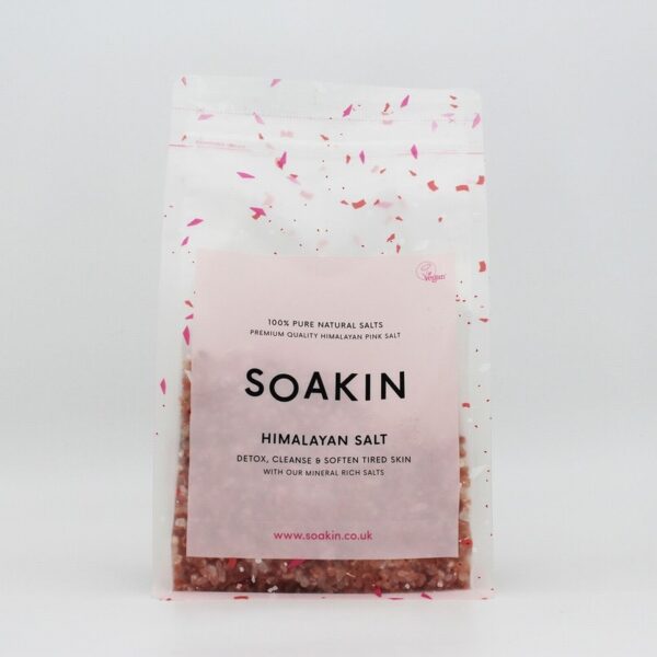 Soakin Himalayan Pink Salt (1kg) - Organic to your door