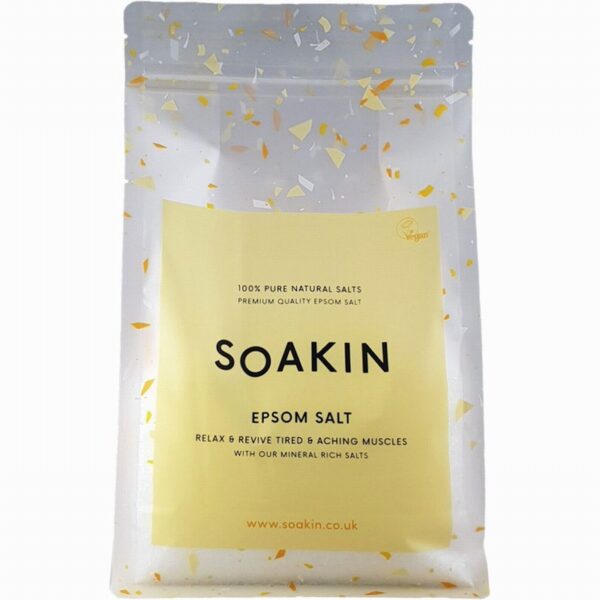 Soakin Epsom Salt (1kg) - Organic to your door