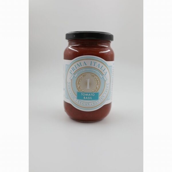 Prima Italia Organic Tomato Basil Sauce (350g) - Organic to your door