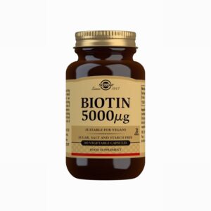 Solgar Biotin 5000µg (100s) - Organic to your door