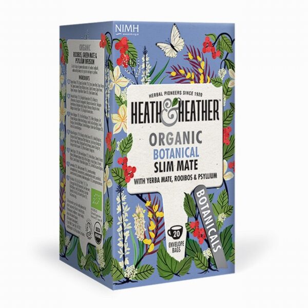 Heath & Heather Organic Tea – Botanical Slim Mate (20s) - Organic to your door