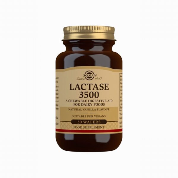 Solgar Lactase 3500 (30s) - Organic to your door