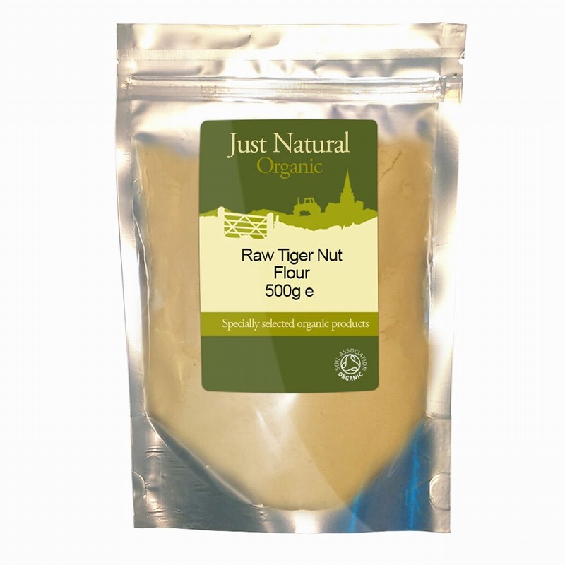 Just Natural Organic Tiger Nut Flour (500g) - Organic to your door
