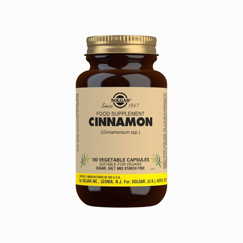 Solgar Cinnamon (100s) - Organic to your door
