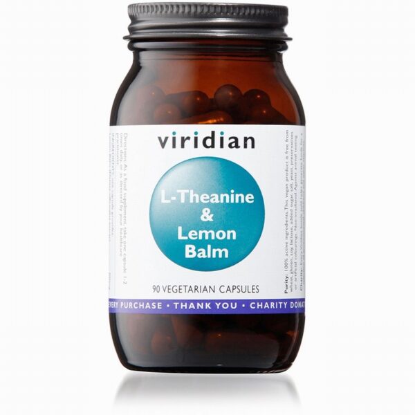 Viridian L-Theanine & Lemon Balm (90s) - Organic to your door