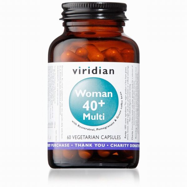 Viridian Women 40+ Multi (60s) - Organic to your door