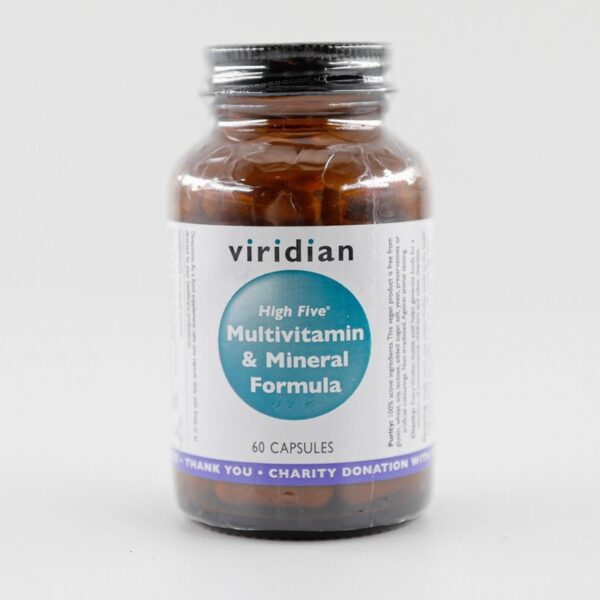 Viridian High Five Multivitamin and Mineral Formula (60s) - Organic to your door