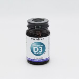 Viridian Vitamin D 1000IU (30s) - Organic to your door