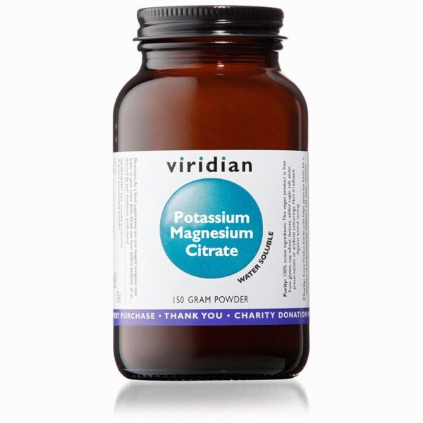 Viridian Potassium Magnesium Powder (150g) - Organic to your door