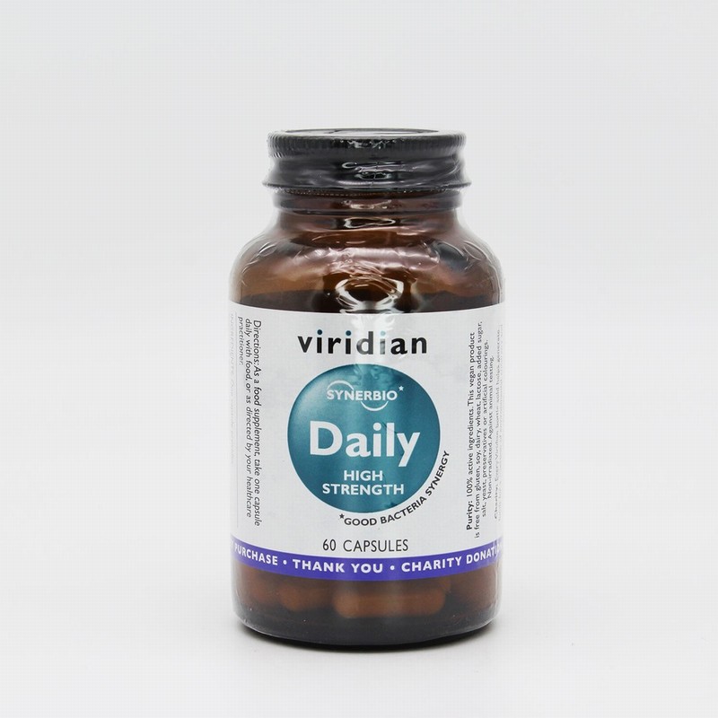 Viridian Synerbio Daily (High Strength) (60) - Organic to your door