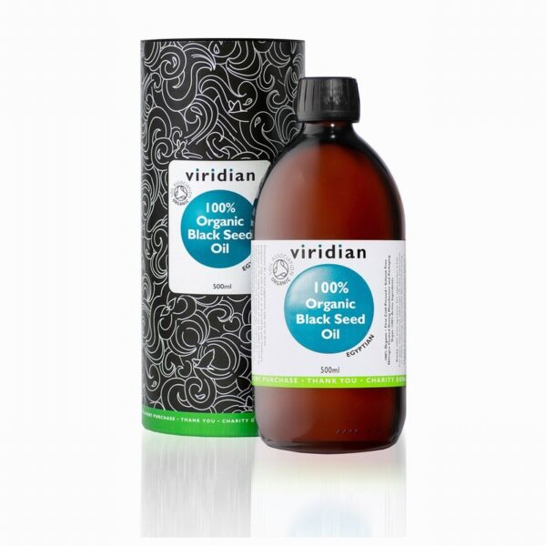 Viridian Organic Black Seed Oil (500ml) - Organic to your door