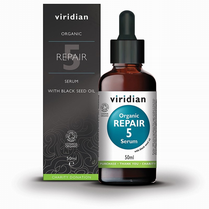 Viridian Organic Repair 5 Serum (50ml) - Organic to your door