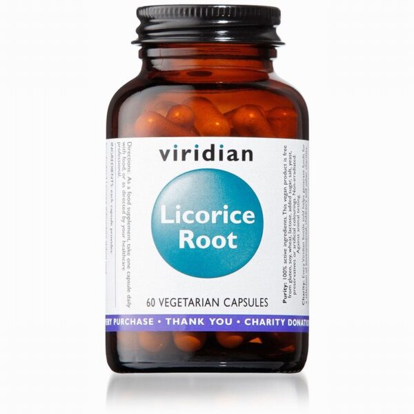 Viridian Licorice Root Extract (60s) - Organic to your door