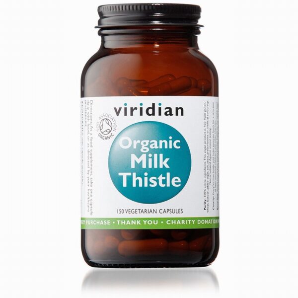 Viridian Organic Milk Thistle (150s) - Organic to your door