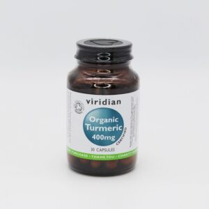 Viridian Organic Turmeric – 400mg (30) - Organic to your door