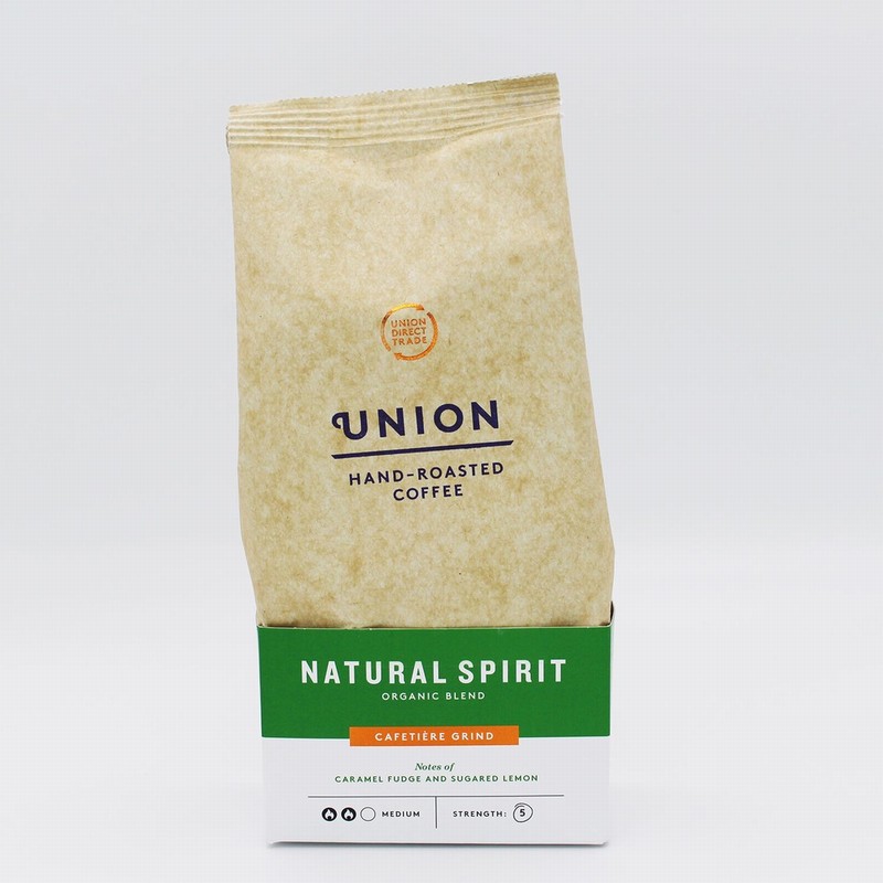 Union Hand Roasted Organic Coffee – Natural Spirit (200g) - Organic to your door
