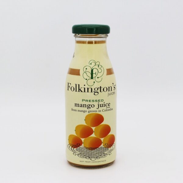 Folkingtons Mango Juice Nectar (250ml) - Organic to your door