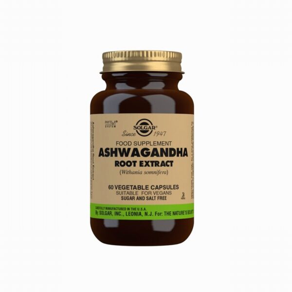 Solgar Ashwagandha Extract (60s) - Organic to your door