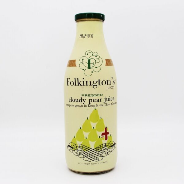 Folkingtons Pear Juice (1L) - Organic to your door