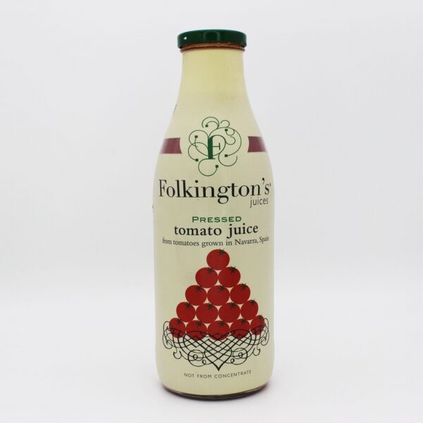 Folkingtons Tomato Juice (1L) - Organic to your door