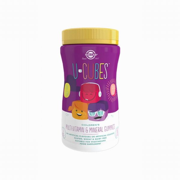 Solgar U-Cubes Children’s Multivitamin & Mineral Gummies (60s) - Organic to your door