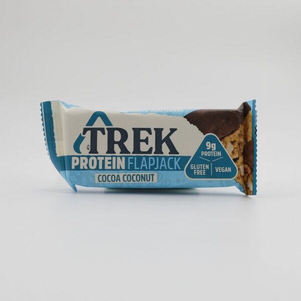 Trek Protein Flapjack – Cocoa Coconut (50g) - Organic to your door