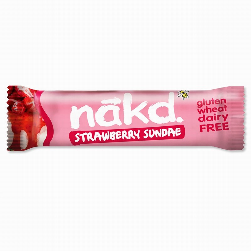 Nakd Bar – Strawberry Sundae (35g) - Organic to your door