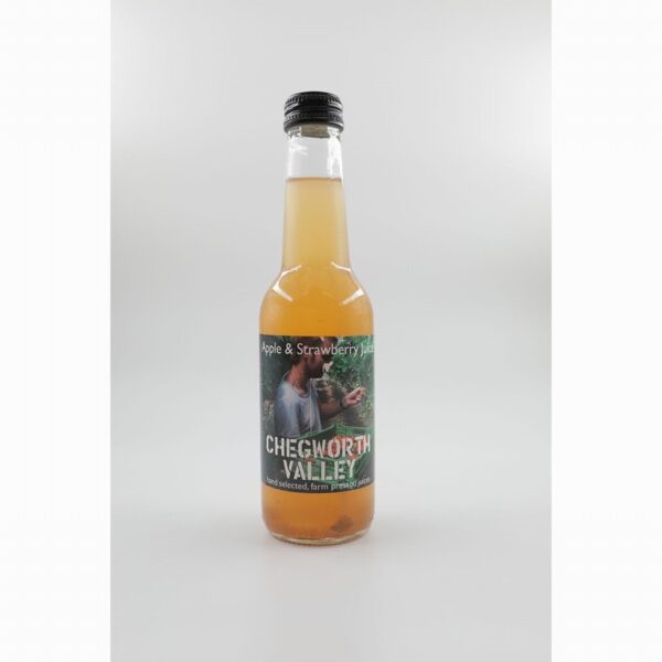 Chegworth Valley Apple & Strawberry Juice (250ml) - Organic to your door