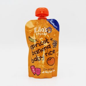 Ella’s Kitchen Organic Apricots  Bananas & Baby Rice (120g) - Organic to your door