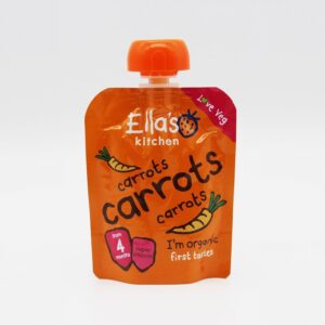 Ella’s Kitchen Organic Carrots Carrots Carrots (70g) - Organic to your door