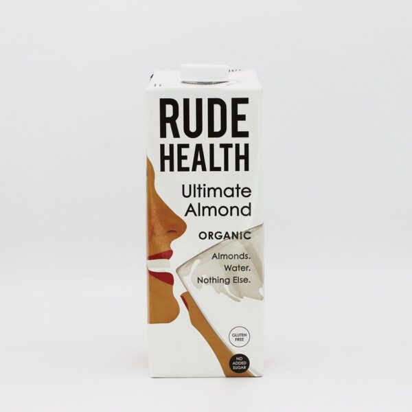 Rude Health Organic Ultimate Almond Drink (1L) - Organic to your door