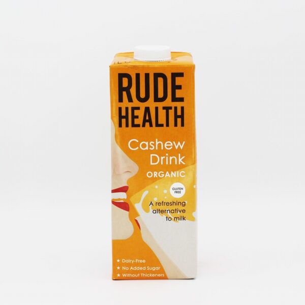 Rude Health Organic Cashew Drink (1L) - Organic to your door