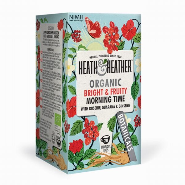 Heath & Heather Organic Tea – Morning Time (20s) - Organic to your door